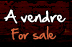 A Vendre-For sale